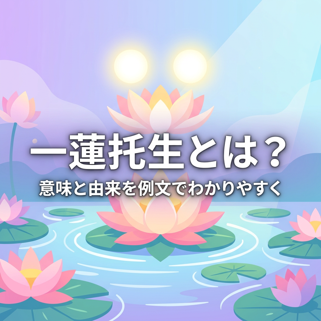 ichiren-takushou-meaning