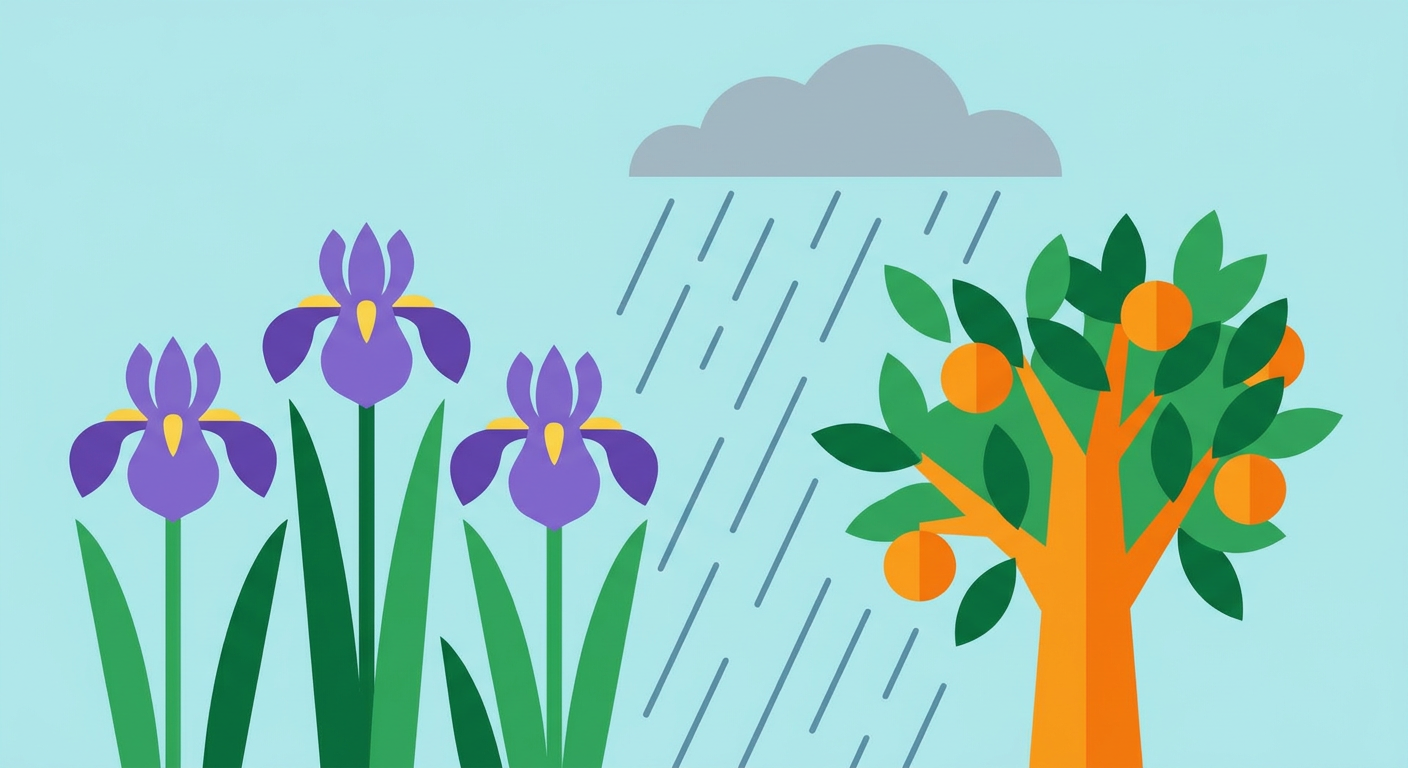 菖蒲・橘・五月雨など5月の風物詩